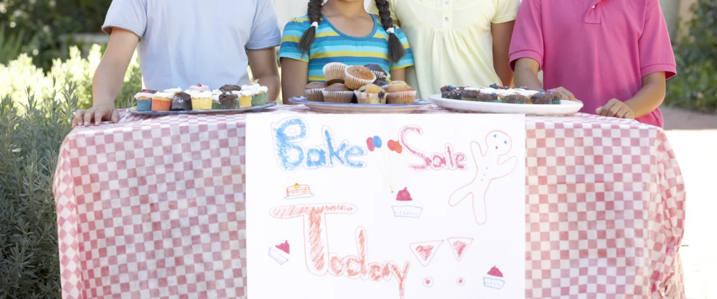 bake sale kids