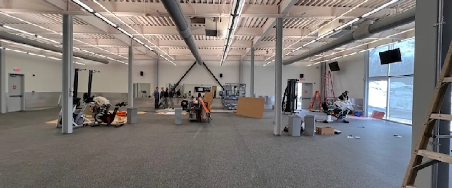 easton fitness center renovation