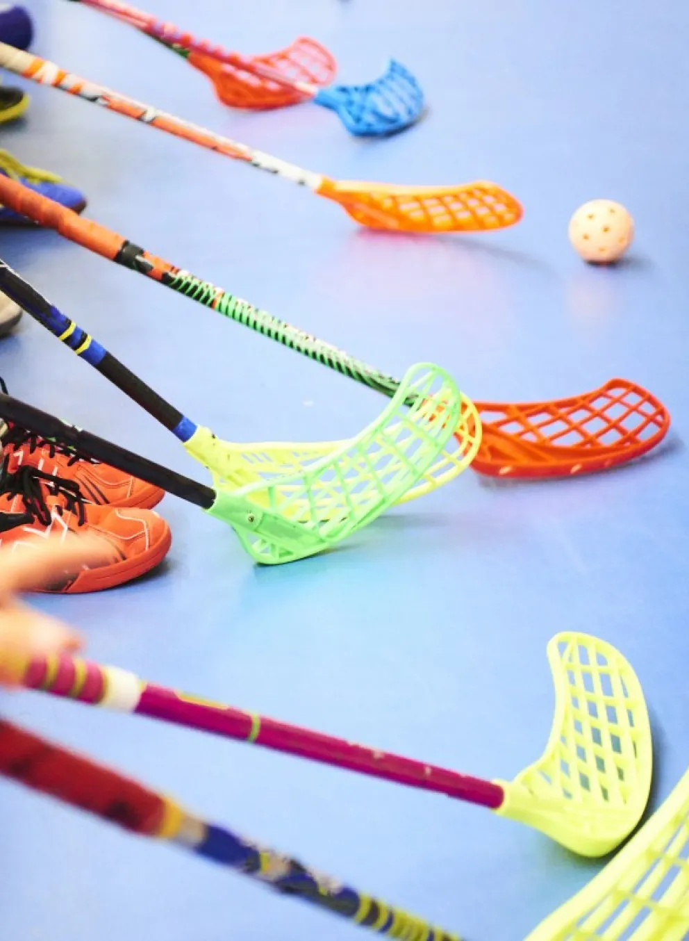 hockey sticks