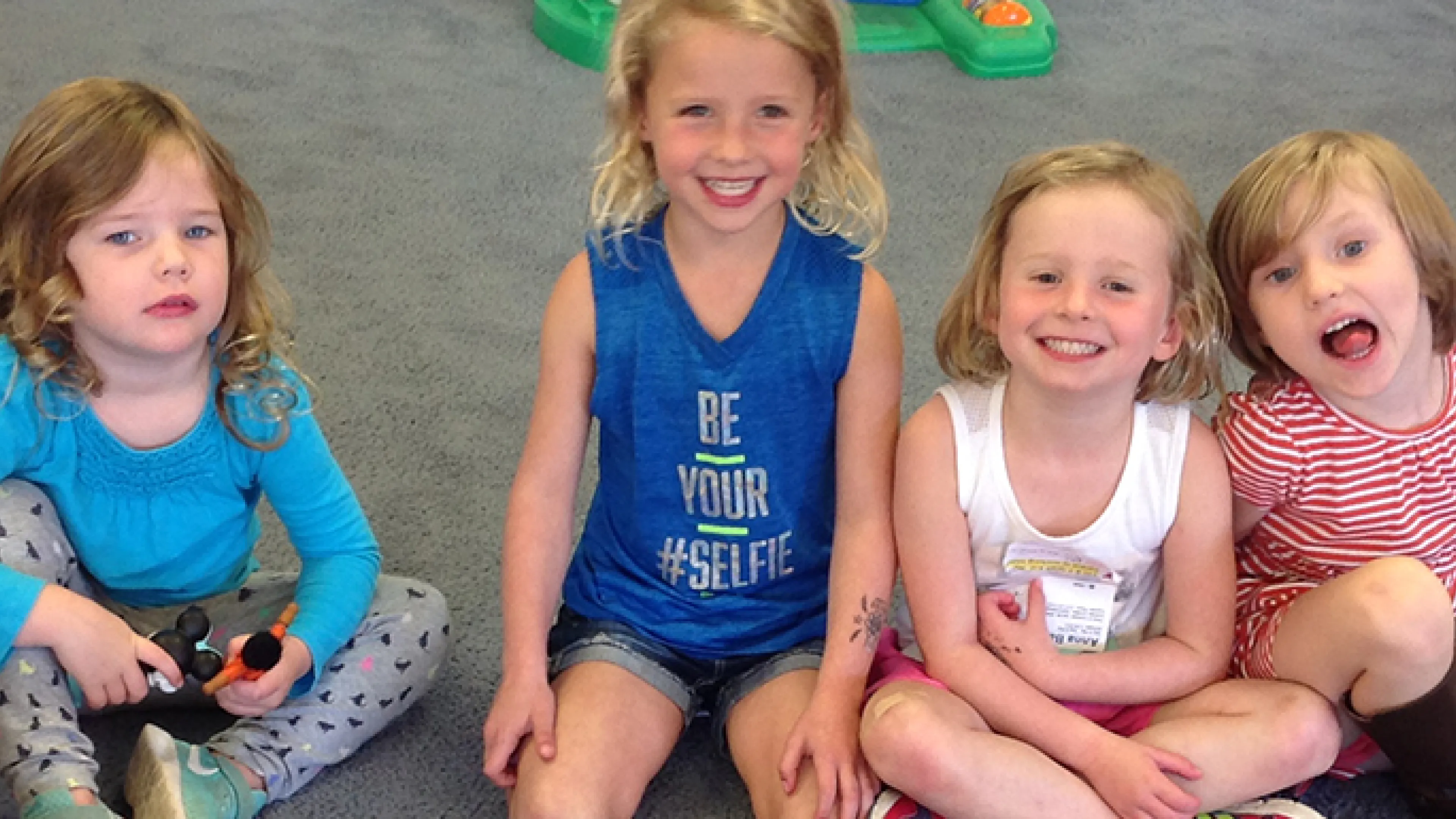 kids in stay and play